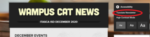 December 2020 Newsletter