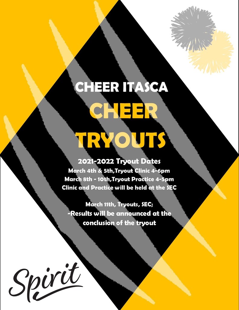 Itasca ISD High School and 7th/8th grade Cheer Tryouts