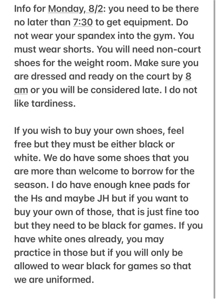 volleyball information