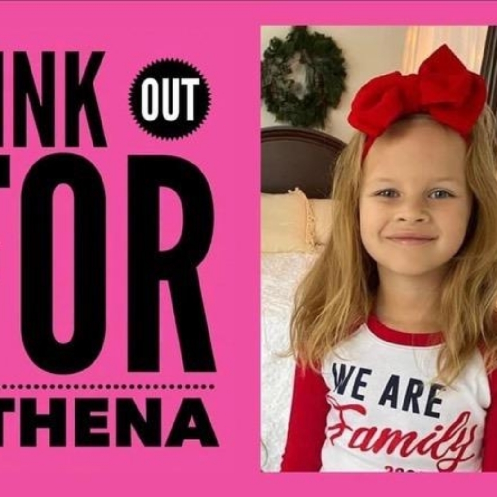pink out for Athena 