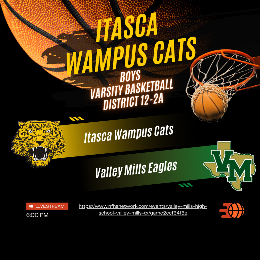Wampus Cats basketball at Valley Mills