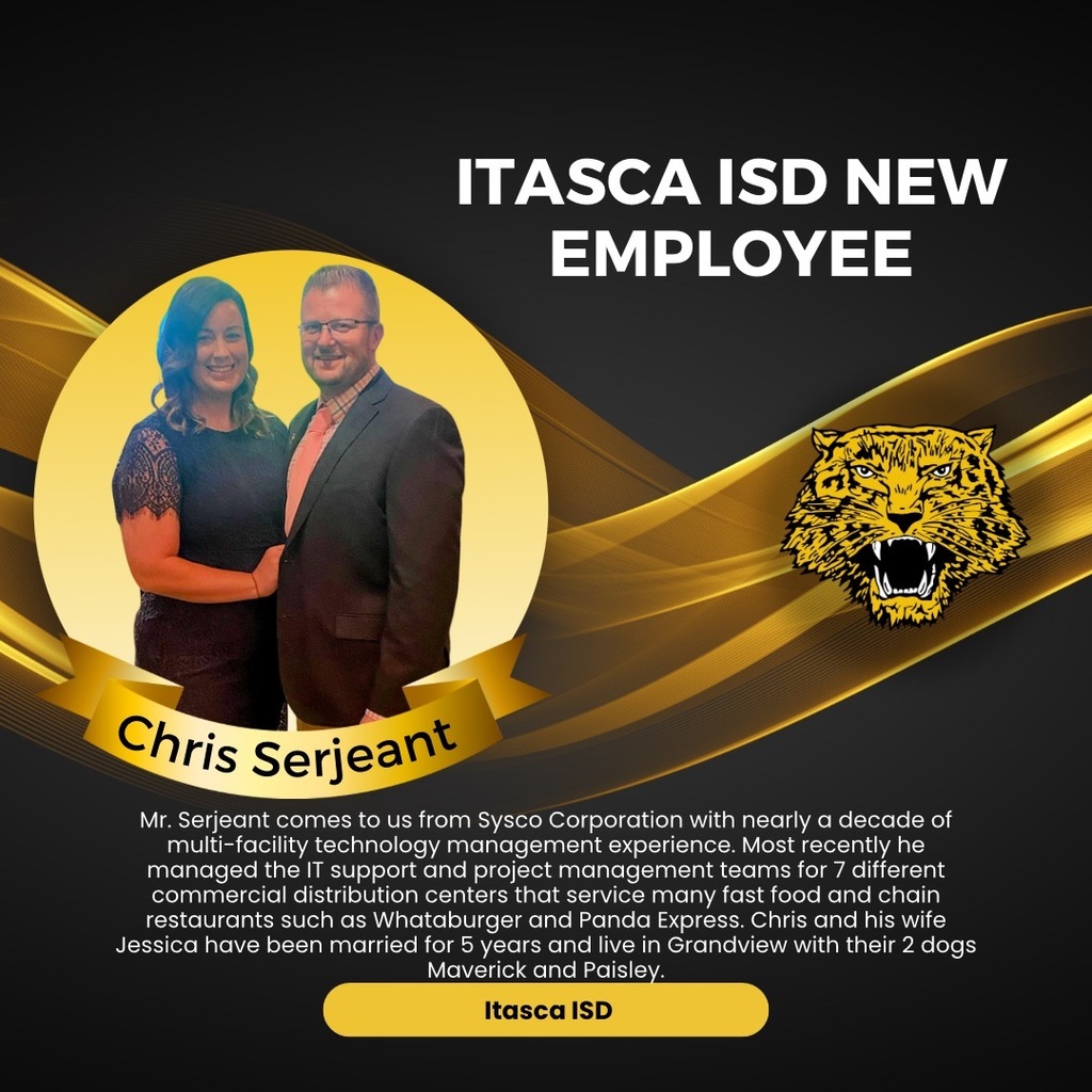 Chris Serjeant new employee card
